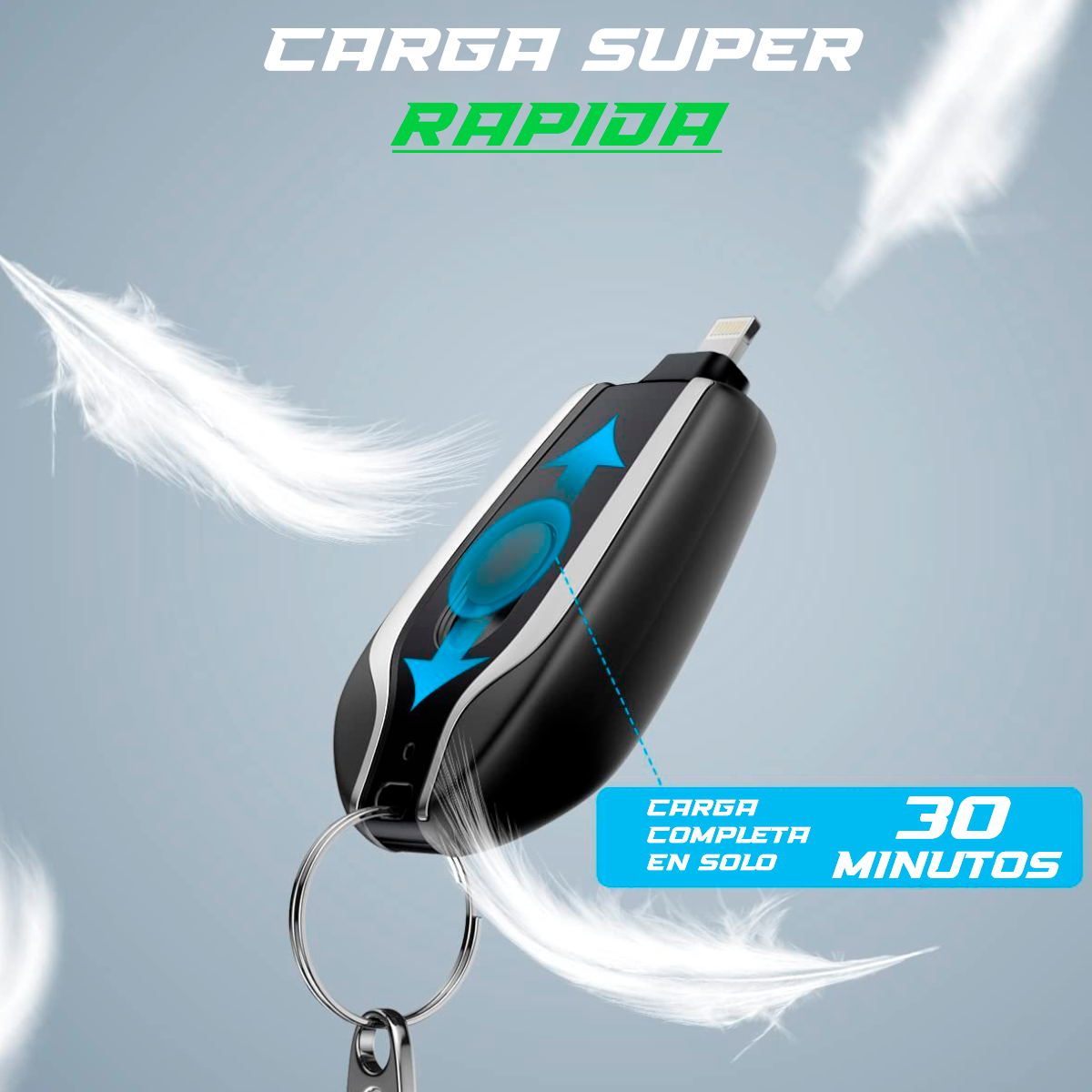 Mini Cargador Portatil -BatterKey™