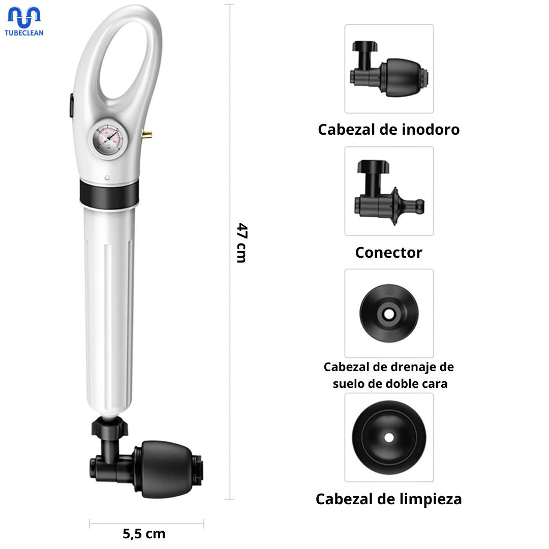 TubeClean: Desatascador de alta presión